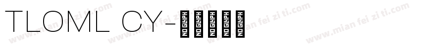 TLOML CY字体转换